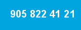 905 822 41 21